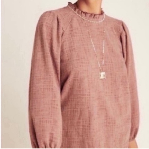 Anthropologie Current Air Jasia Balloom Sleeve Top - Picture 7 of 7